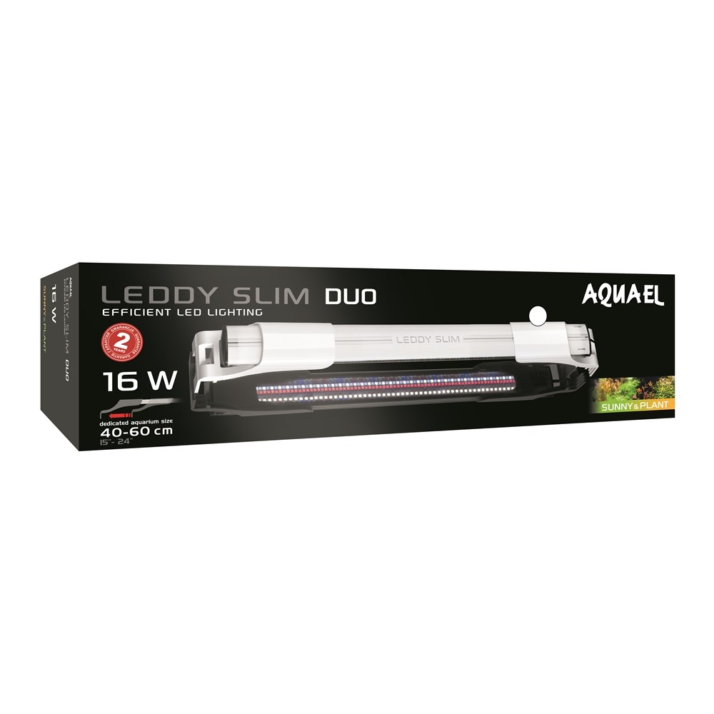 AQUAEL DUO Leddy Slim Sunny / Plant 16 Вт белый (для аквариумов от 40 до 60 см) 115557 - фото 17597