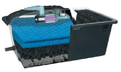 AQUAEL Klar Jet 15000 - фильтр для пруда,( Maxi-2, +  УФ - 11 Вт, + помпа PFN7500 + шланг) 102576 - фото 17661