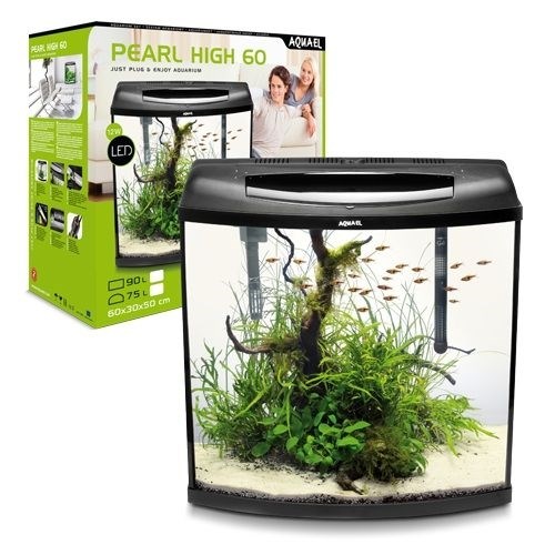 AQUAEL PEARL HIGH 60 / 75л аквариум фигурный, 60х30х50см 113279 - фото 17845