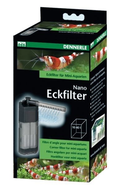 Dennerle Nano Clean Eckfilter - фильтр, угловой, для аквариумов 10-40 л Den-5925 - фото 18764