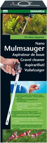 Dennerle Nano Gravel Cleaner - Сифон для очистки дна в мини-аквариумах Den-5878 - фото 18791