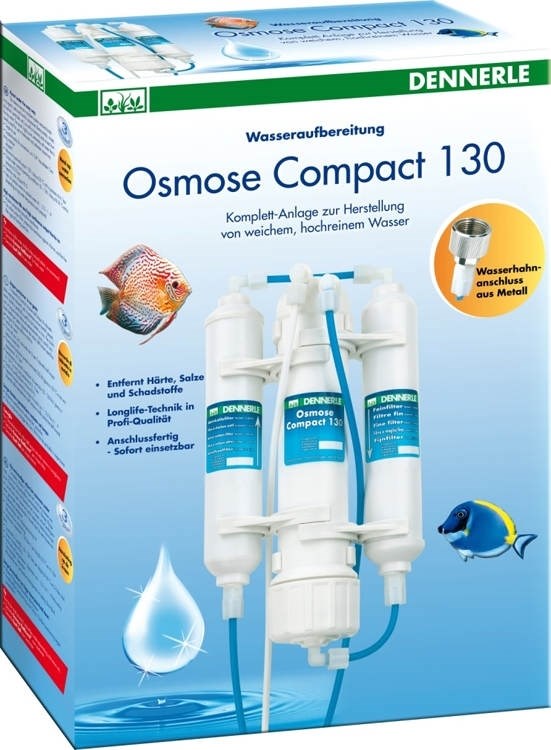 Dennerle Osmose Compact 130 - установка обратного осмоса, проиводительность - до 130 л в день Den-7039 - фото 18823