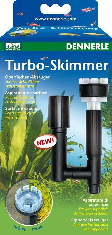 Dennerle Turbo-Skimmer - поверхностный скиммер для аквариумов (для удаления плёнки и грязи с поверхности воды) DEN5608 - фото 18892