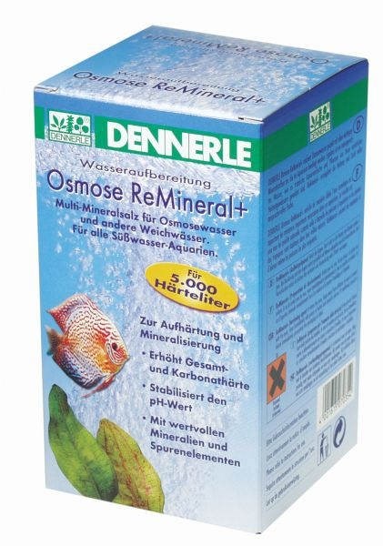 Dennerle Osmose Remineral+ - Мультиминеральная соль для осмосной воды и другой мягкой воды, 250 г Den-7035 - фото 18997
