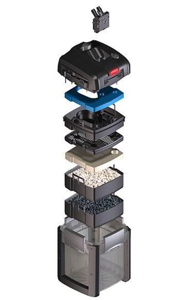 Eheim Professionel 4+ 250 (2271) - внешний фильтр для аквариумов до 250 литров EM-2271020 - фото 19179