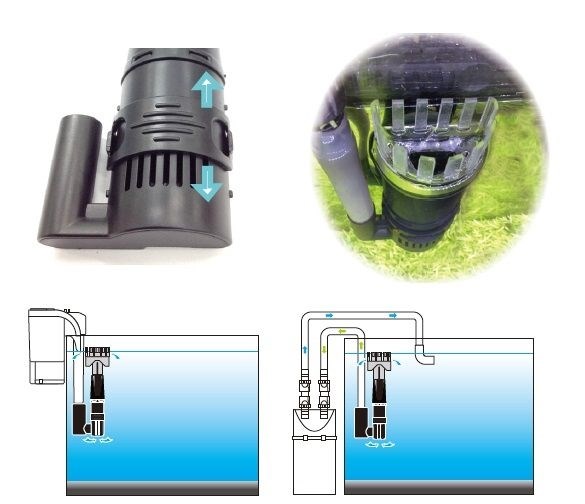 ISTA - поверхностный мини-скиммер для удаления с поверхности воды бактериальной плёнки IE-511 - фото 19626