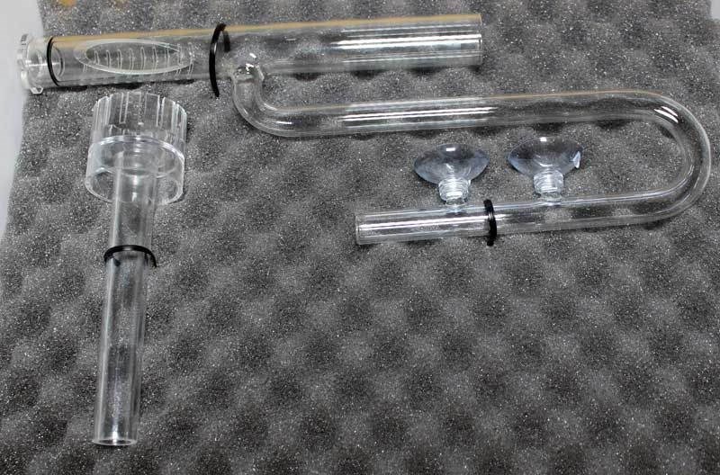 ISTA Заборник воды стеклянный совмещенный со скиммером  для внешних фильтров, для шланга 12мм IF-730 - фото 19694