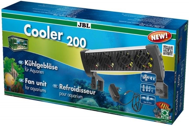 JBL Cooler 200 - Вентилятор для охлаждения воды в аквариумах 100-200 л JBL6044100 - фото 19839