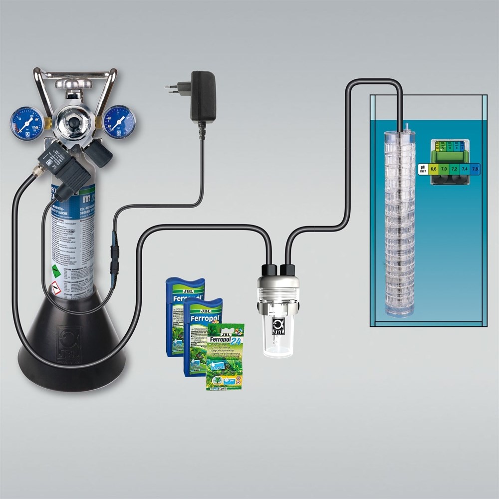 JBL ProFlora m502 - система СО2 с заправляемым баллоном 282.6318400 - фото 20041