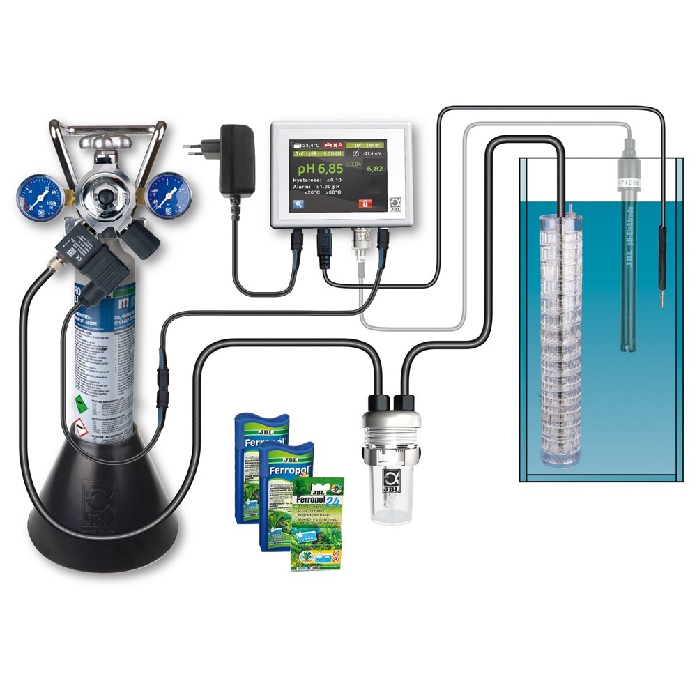 JBL ProFlora m503 - система СО2 с pH-контроллером 282.6318500 - фото 20043