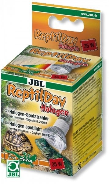 JBL ReptilDay Halogen 50 ватт - Галогеновая лампа для террариума 282.6184200 - фото 20094