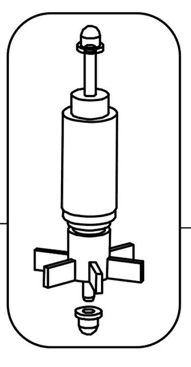 JBL Ротор с осью для внешнего фильтра CristalProfi e1901/1902 282.6022600 - фото 20163