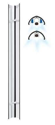 Juwel Hiflex отражатель для ламп 36Вт (Т8), 54 Вт (Т5) - 1200 мм Juw-86020 - фото 20275