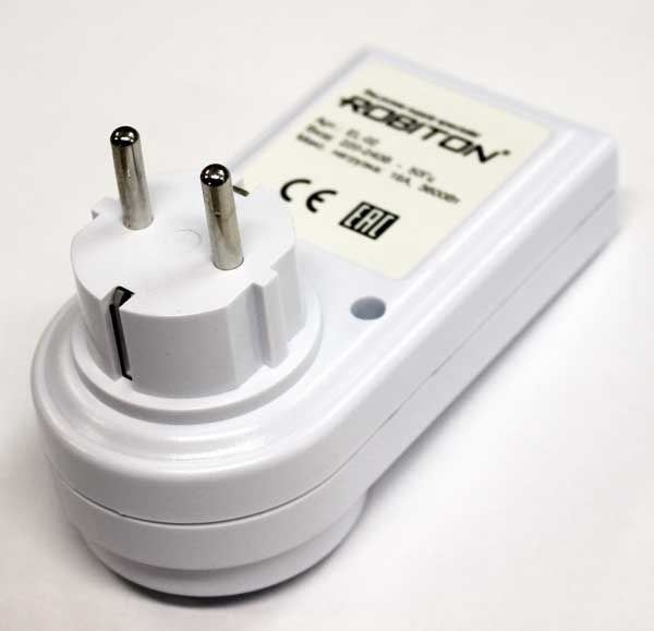 Robiton - таймер недельный электронный с заземлением EL-02 - фото 20665