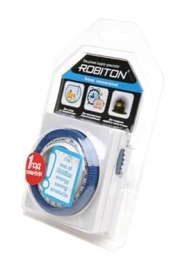 Таймер суточный электромеханический с заземлением Robiton ME-02 - фото 20675