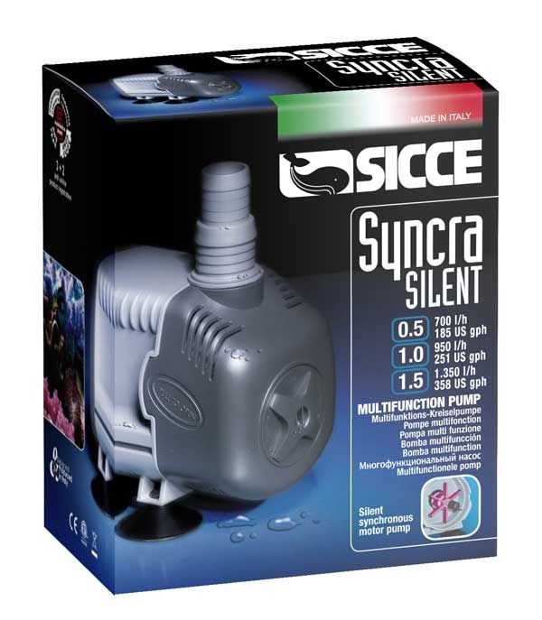 SICCE SYNCRA SILENT 1.0, помпа многофункциональная  950л/ч, подъем 150см 95778 - фото 21430