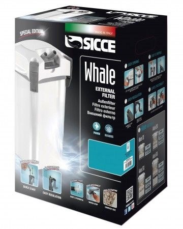 SICCE WHALE 500 - белый, 1300 л/ч, внешний фильтр + комплект EASY START, для аквариумов до 500 литров 60448 - фото 21462
