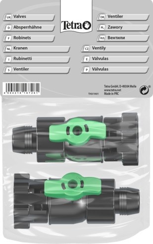 Tetra - краны для внешних фильтров Tetra EX-400, 600, 700, 400plus, 600plus, 800plus (2 шт), Tet-167261 - фото 21571
