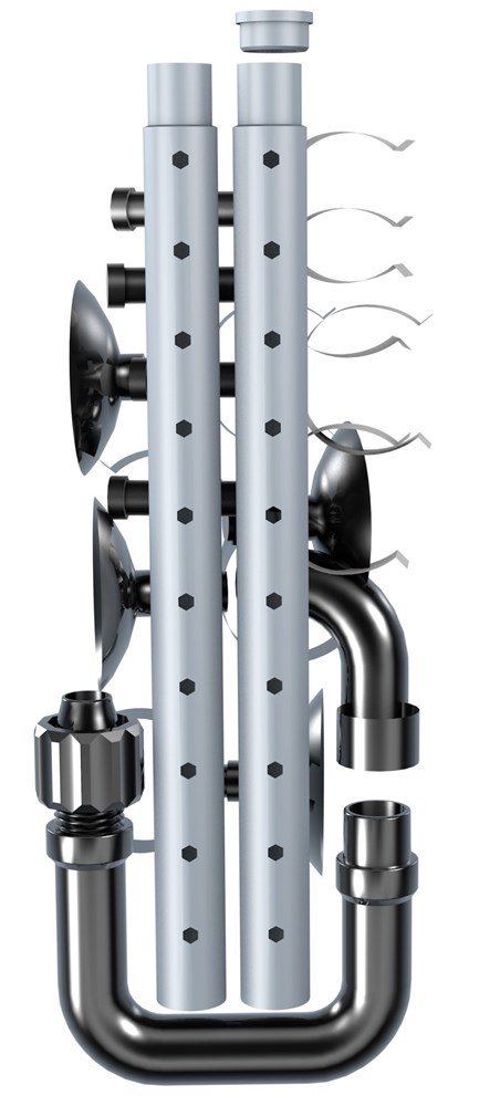 Tetra - набор трубок и присосок для выходного тракта фильтров Tetra EX-1200 Tet-167339 - фото 21584