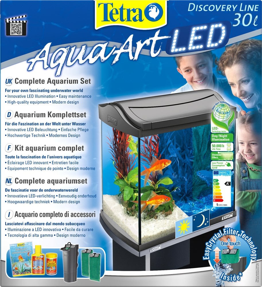 Tetra AquaArt 30 литров LED - аквариум со светодиодным освещением 239852 - фото 21702