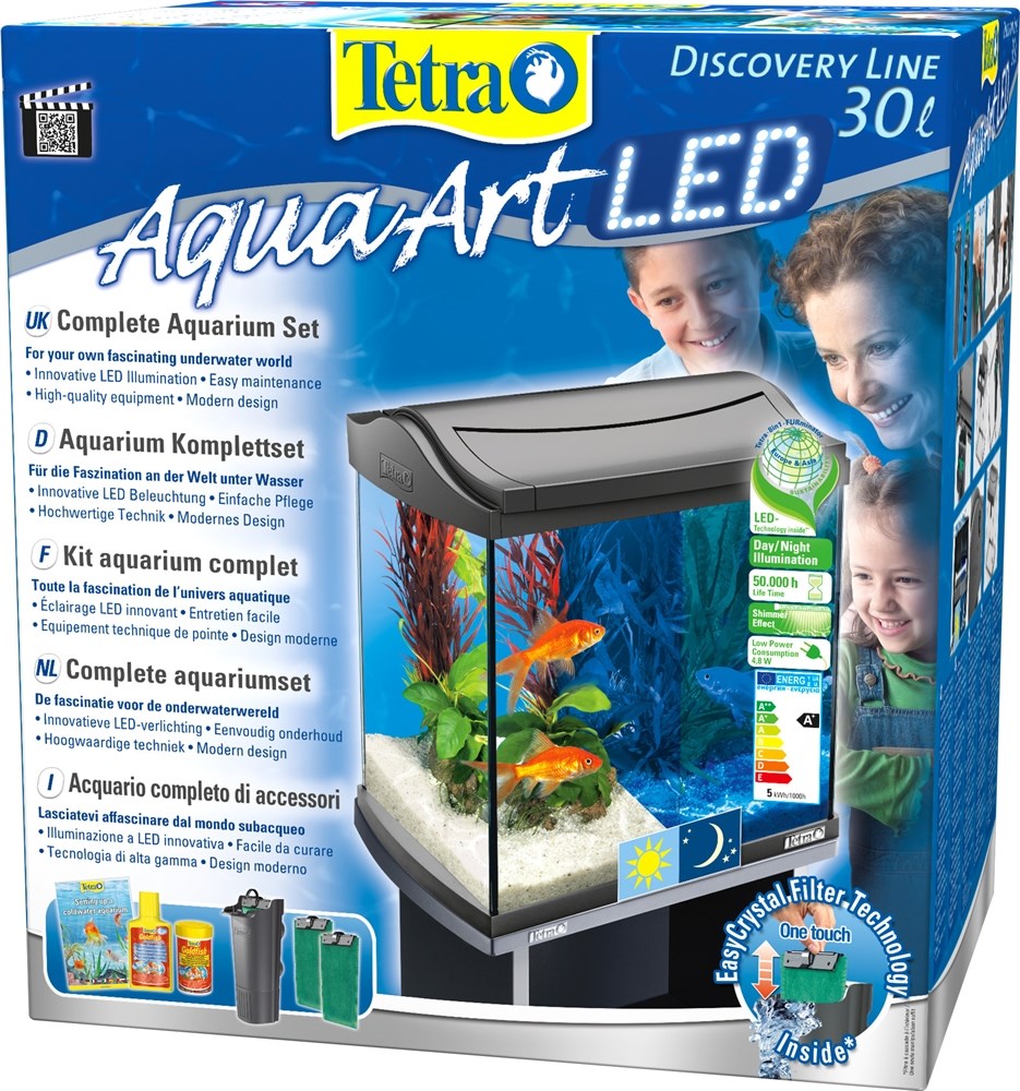 Tetra AquaArt 30 литров LED - аквариум со светодиодным освещением 239852 - фото 21703