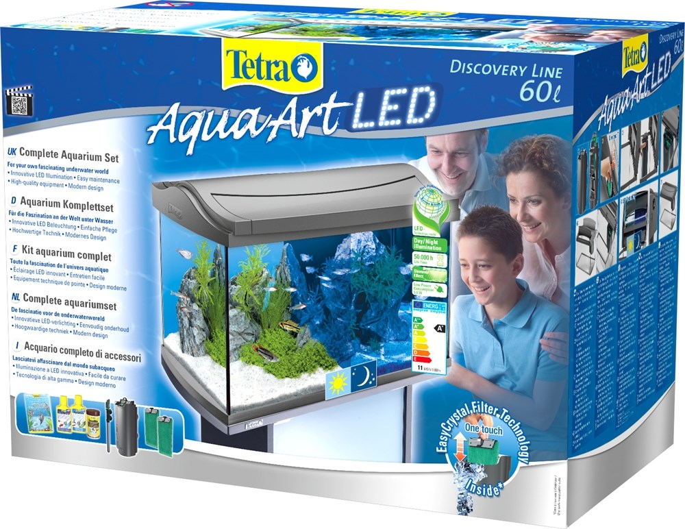 Tetra AquaArt 60 литров LED - аквариум со светодиодным освещением Tet-239937 - фото 21716
