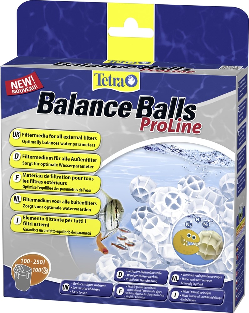 Tetra Balance Balls Proline 0,88 л (100 шариков) - наполнитель для внешних фильтров Tet-246089 - фото 21781