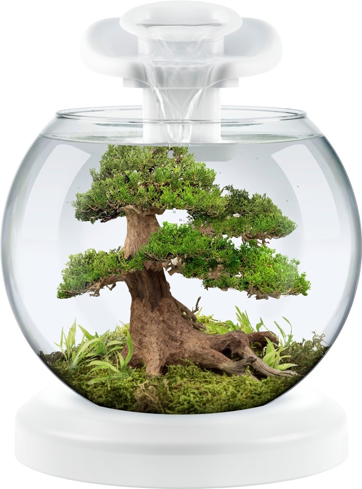 Tetra Cascade Globe Duo Waterfall (белый) 6,8л круглый аквариум с LED светильником Tet-279957 - фото 21831