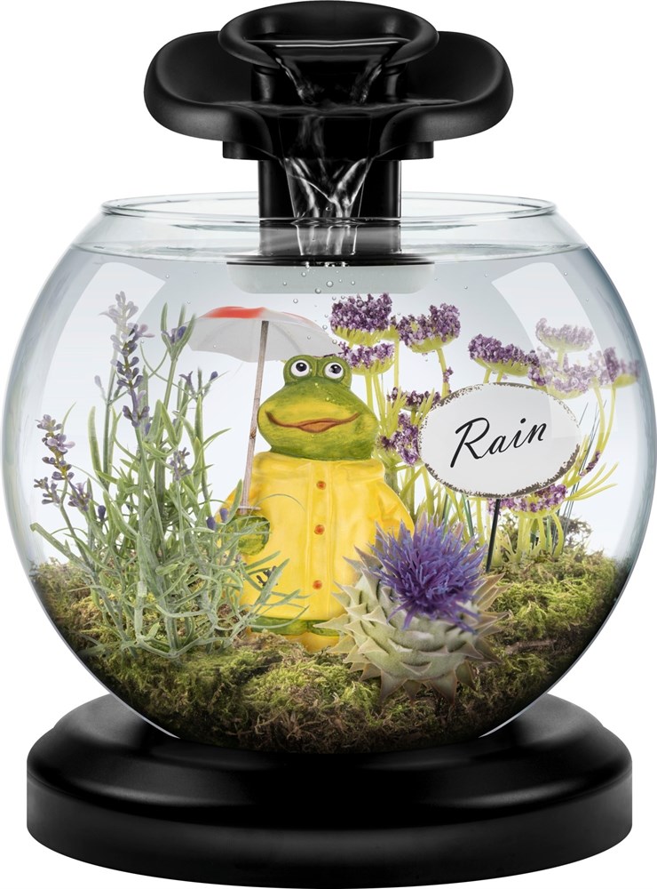 Tetra Cascade Globe Duo Waterfall (черный) 6,8л круглый аквариум с LED светильником Tet-279827 - фото 21845