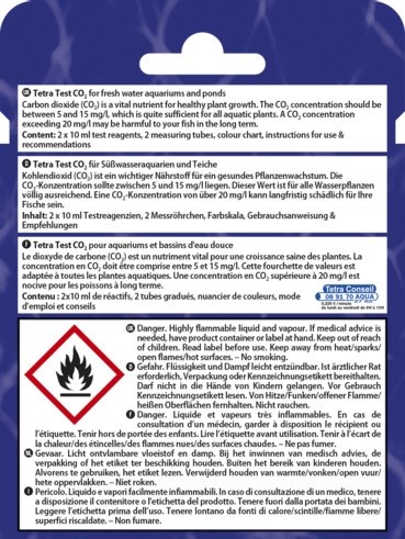 Tetra CO2-Test - тест для определения концентрации CO2 в воде 734258 - фото 21940