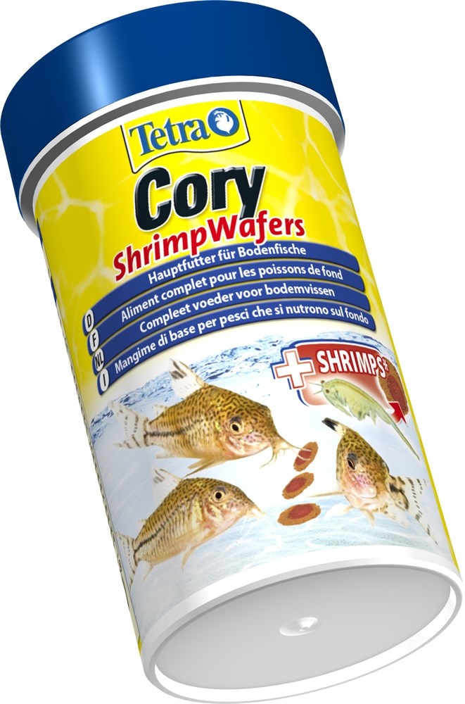 Tetra Cory ShrimpWafers 100 мл - корм для коридорасов и других донных рыб Tet-257399 - фото 21952
