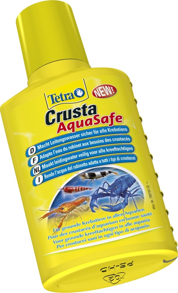 Tetra Crusta AquaSafe 100 мл - препарат для подготовки водопроводной воды для аквариума с ракообразными Tet-187221 - фото 21963