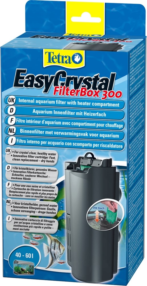 Tetra EasyCrystal Box 300 - внутренний фильтр для аквариумов объёмом до 60 литров Tet-151574 - фото 22041
