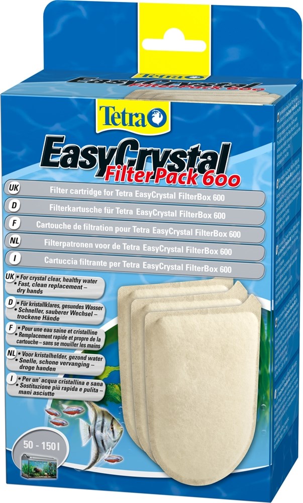 Tetra EC 600 - фильтрующий картридж (3 шт.) для Tetra EasyCrystal 600 174658 - фото 22056