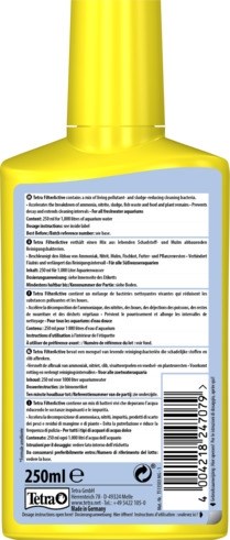 Tetra FilterActive 250 мл - Бактериальная культура для подготовки воды Tet-247079 - фото 22112