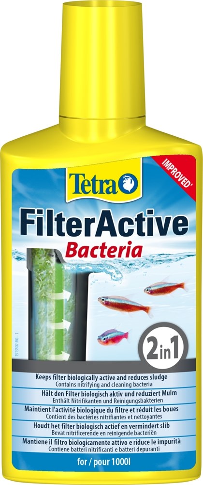 Tetra FilterActive 250 мл - Бактериальная культура для подготовки воды Tet-247079 - фото 22114