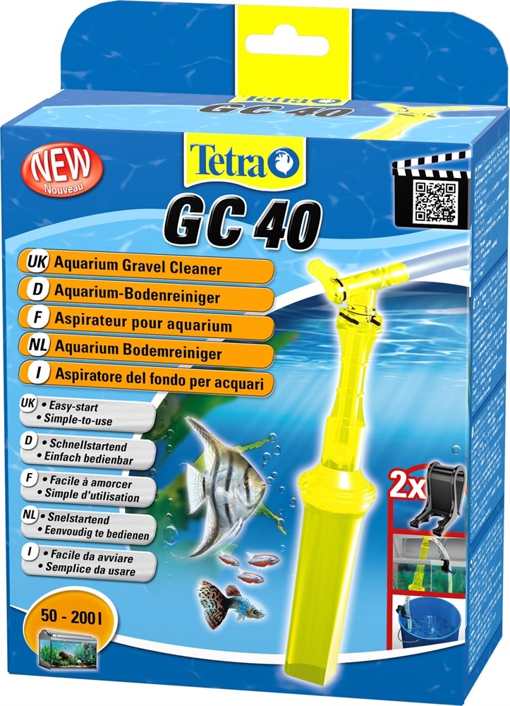Tetra GC 40 - грунтоочиститель для аквариума до 200 литров Tet-762329 - фото 22147