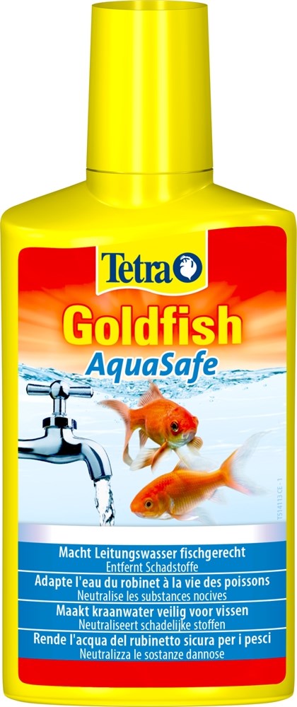 Tetra Goldfish AquaSafe 250 мл - средство для подготовки водопроводной воды для золотых рыбок 770430 - фото 22165