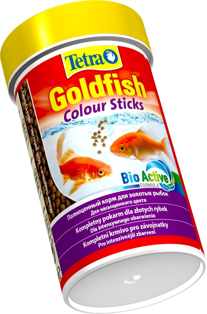 Tetra Goldfish Colour  Sticks  100 мл - корм для улучшения окраски золотых рыбок (палочки) Tet-140097 - фото 22167