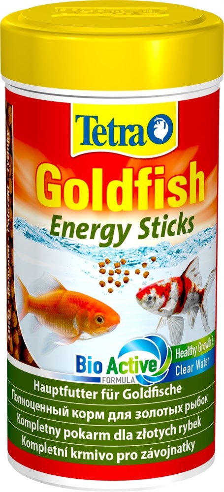 Tetra Goldfish Energy Sticks 250 мл - корм для золотых рыбок (палочки) Tet-199132 - фото 22191