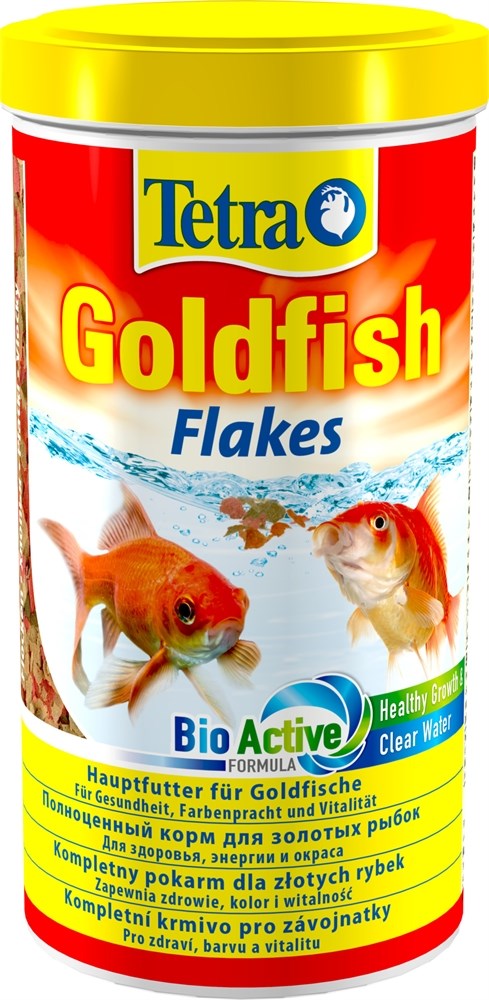 Tetra Goldfish Food 1 л - корм для золотых рыбок (хлопья) Tet-204355 - фото 22195