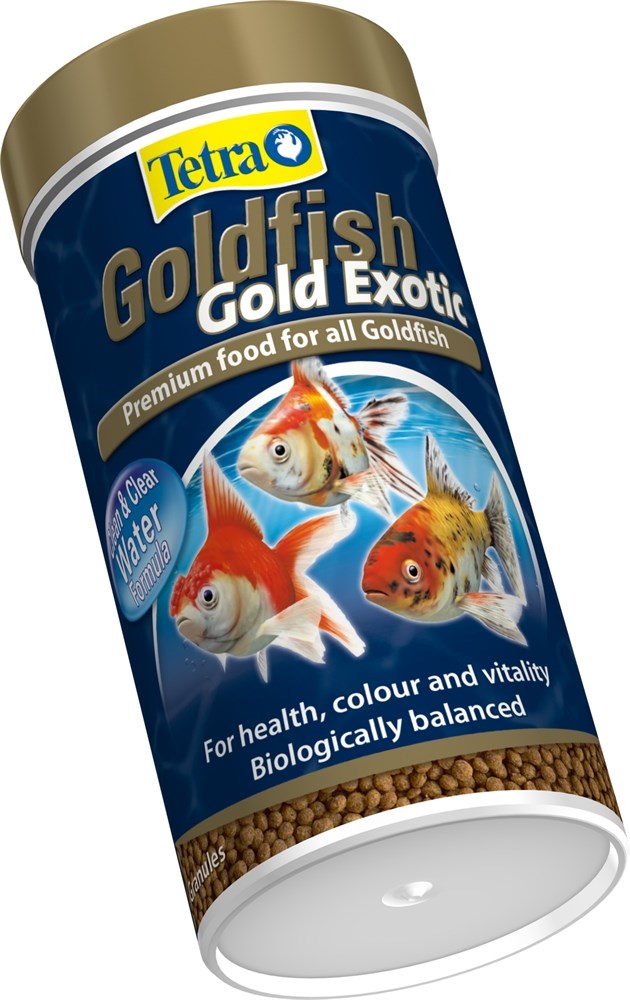 Tetra Goldfish Gold Exotic 250 мл - корм для золотых рыбок (гранулы) Tet-753129 - фото 22205