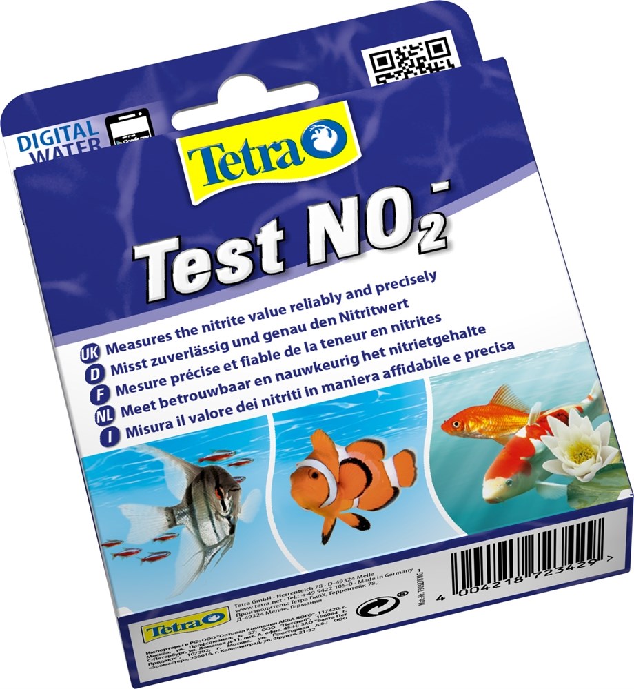 Tetra NO2-Test - тест для определения концентрации нитритов в воде Tet-723429 - фото 22422