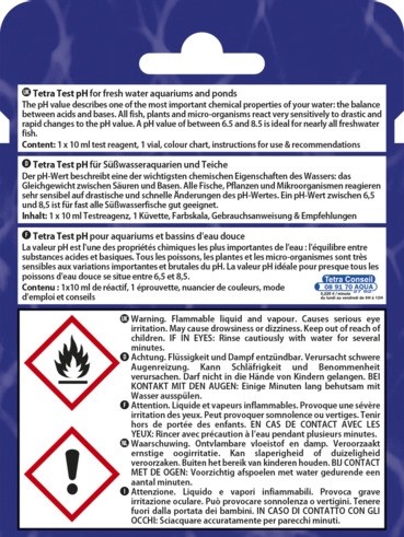 Tetra pH-test (пресноводный) - тест для определения уровня pH в пресной воде Tet-745827 - фото 22460