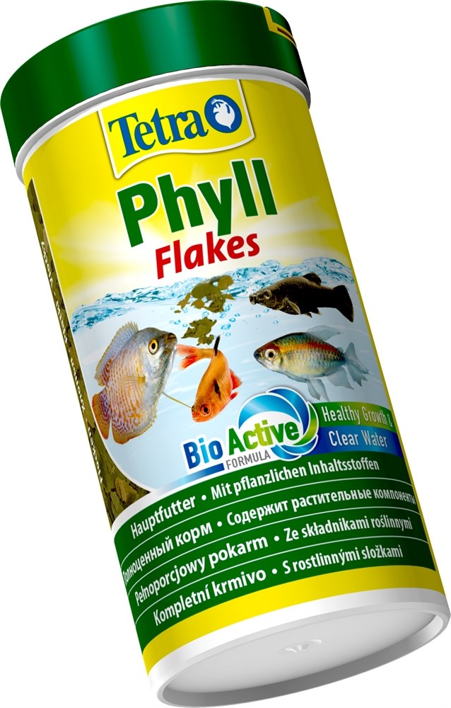 Tetra Phyll 250 мл - корм для растительноядных рыб (хлопья) Tet-139923 - фото 22482