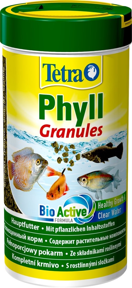 Tetra Phyll granules 250 мл - корм для растительноядных рыб (гранулы) Tet-139893 - фото 22487