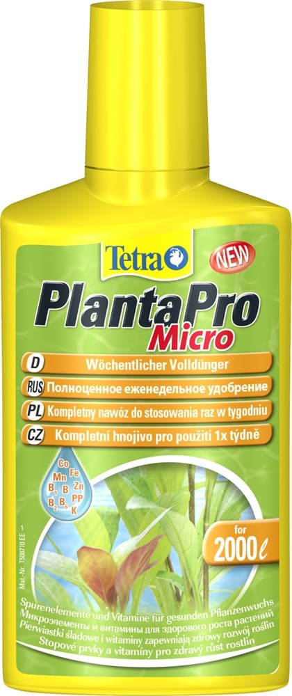 Tetra Plant Pro Micro 250 мл - удобрение для растений 240544 - фото 22512