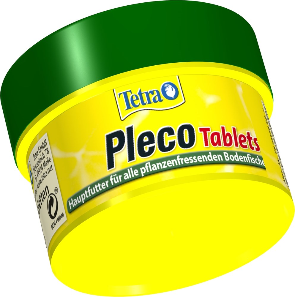 Tetra PlecoTablets 58 таб (30мл) - корм для травоядных донных рыб Tet-189201 - фото 22562