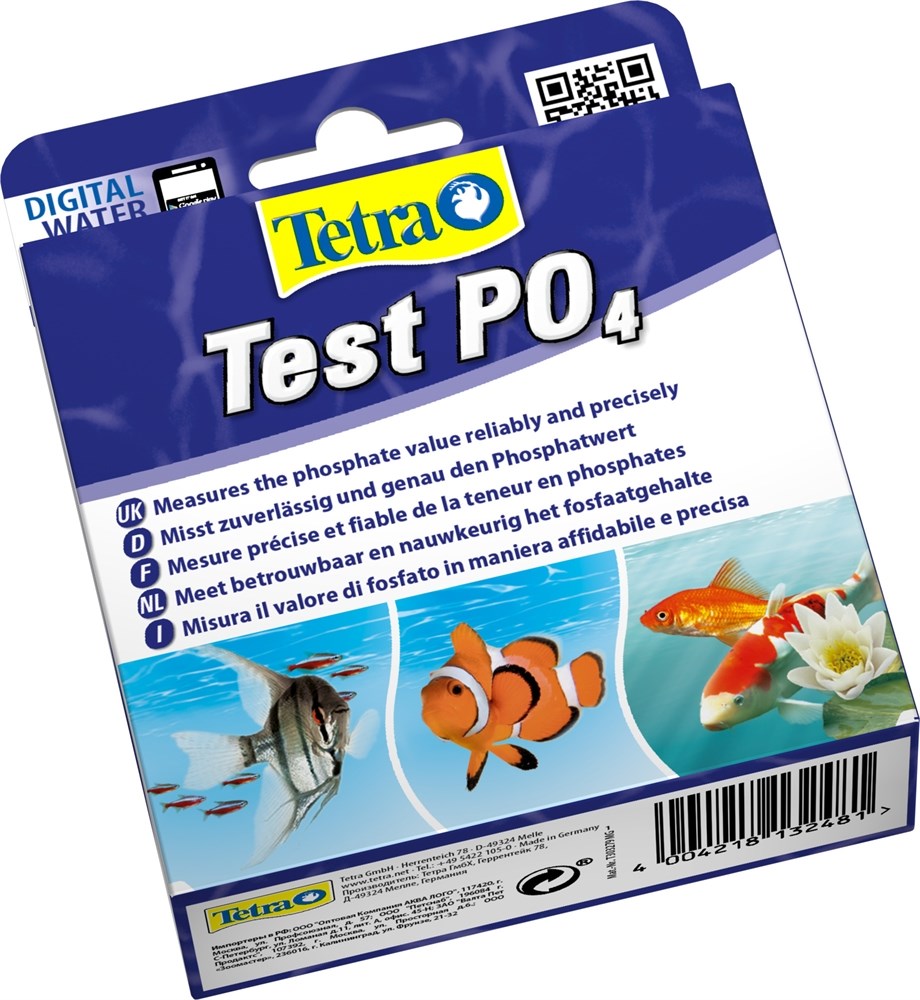 Tetra PO4-Test - тест для определения концентрации фосфатов в пресной воде 132481 - фото 22567