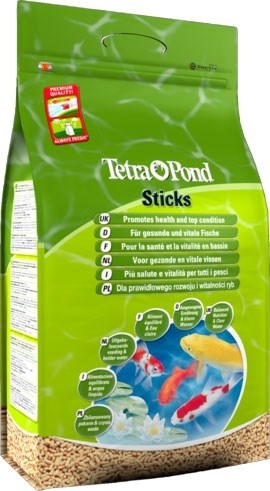 Ещё более старая упаковка Tetra Pond Sticks